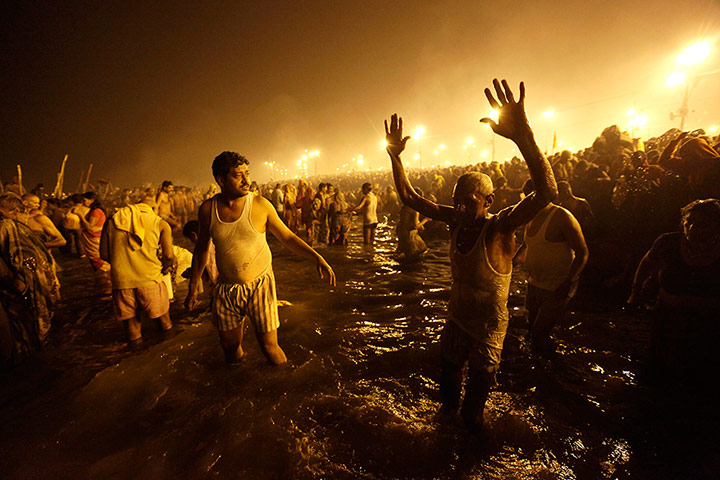 Sangam Style Kumbh Mela Welcomes Worlds Largest 1863