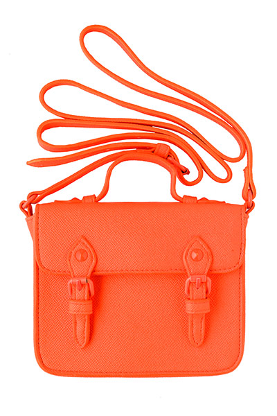 accessorize orange bag