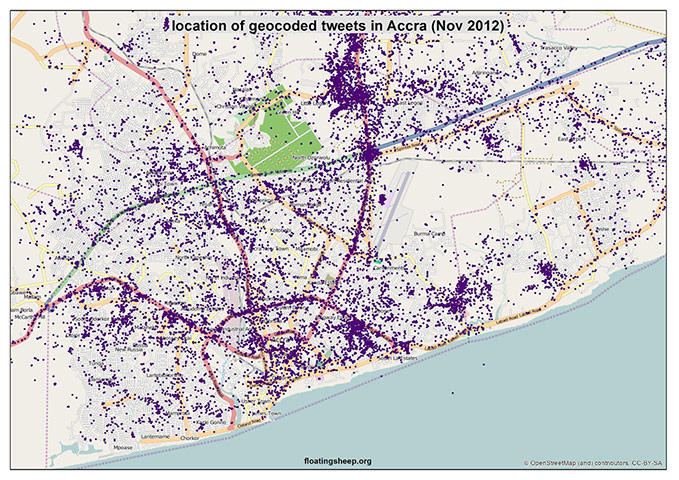 Africa tweets: Accra