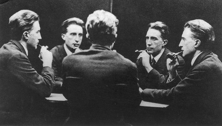 Barbican: Five-way portrait of Marcel Duchamp from 1917