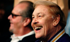 Jerry Buss, owner of the Los Angeles Lakers, dies aged 80