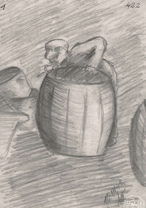 Helga Weiss barrel