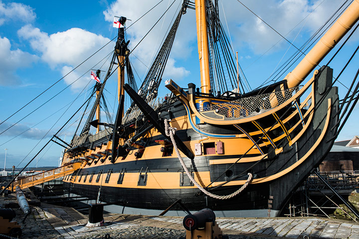 ChrisPackhamHampshire: HMS Victory in Portsmouth