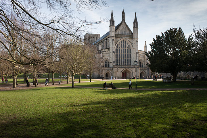 ChrisPackhamHampshire: Winchester Cathedral, Hampshire