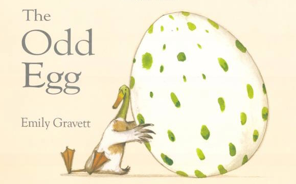 Children's Books: The Odd Egg by Emily Gravett