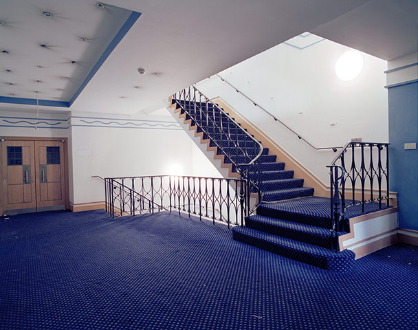 Chateau Despair: Lobby stairs from Chateau Despair