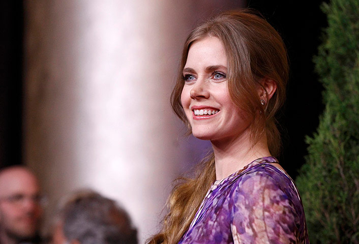 Oscars luncheon: Amy Adams, nominated for best supporting actress for her role in The Master