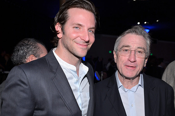 Oscars luncheon: Bradley Cooper and Robert De Niro