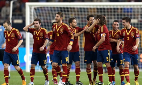 Spain v Uruguay – as it happened | Gregg Bakowski | Football | The Guardian