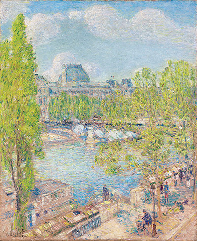 Ten best: April, Quai Voltaire, Paris by Frederick Childe Hassam