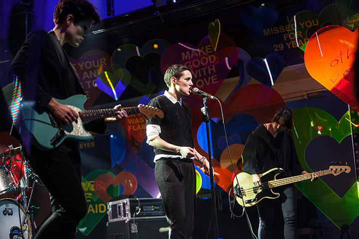 Other Voices: Savages performing at the Glassworks