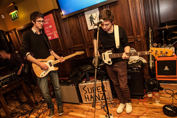 Other Voices: Super Hanz, performing at Tinneys Bar in Derry