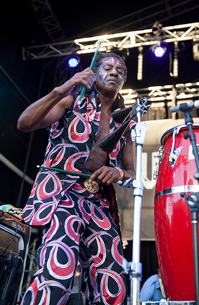 Adelaide festival day 10: Antibalas performs on stage