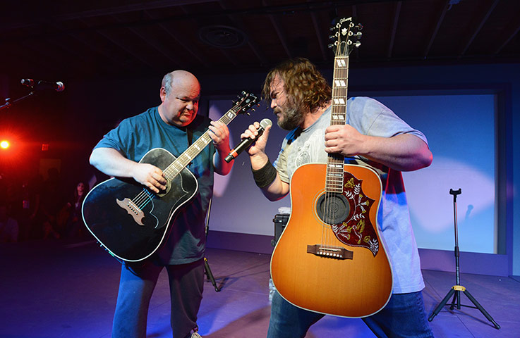 SXSW: Jack Black and Kyle Gass of Tenacious D at Brazos Hall 