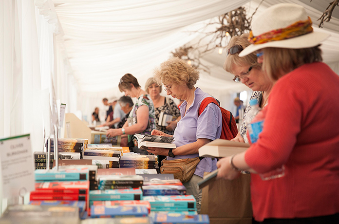 Adelaide Festival Day 2: Inside the bookshop tent