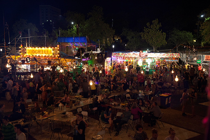 Adelaide Festival Day 2: The food and drink stalls