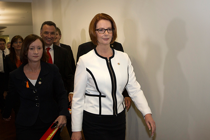 gillard: And just like that it was over: Julia Gillard