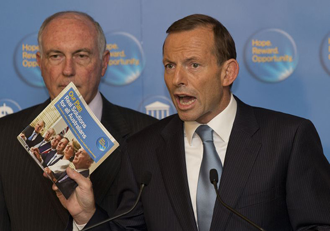 gillard: But it's not over, declared Tony Abbott