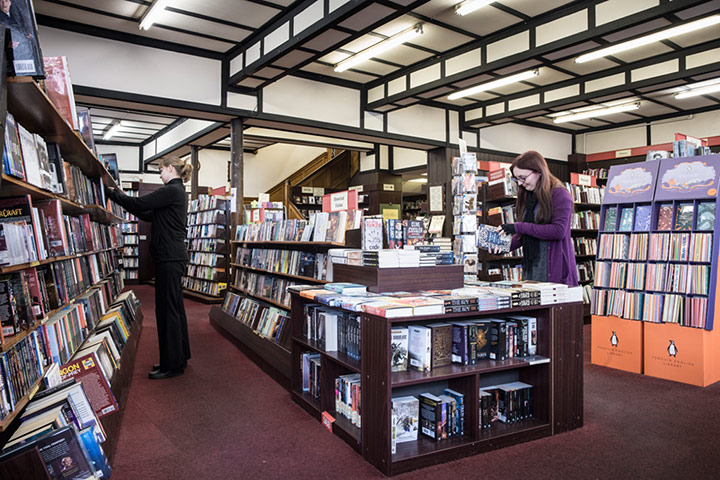 NickHancockStaffs:  Webberley’s Bookshop, Hanley