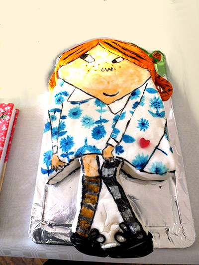 Edible books: Inspired by Pippi Longstocking by Astrid Lindgren 
