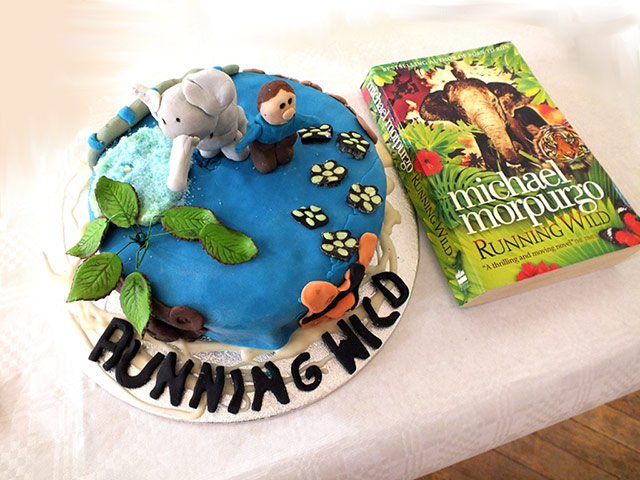 Edible books: Inspired by Running Wild by Michael Morpurgo