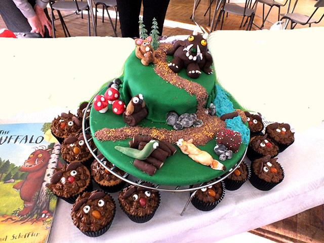 Edible books: Inspired by The Gruffalo by Julia Donaldson and Axel Scheffler 