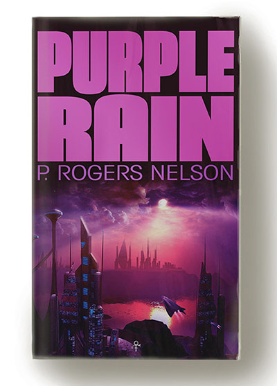 Record book covers: Purple Rain