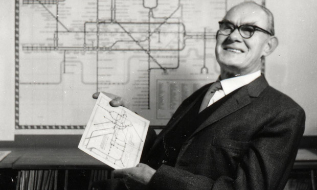 Tube Map Designer Harry Beck Honoured With Blue Plaque Art And Design