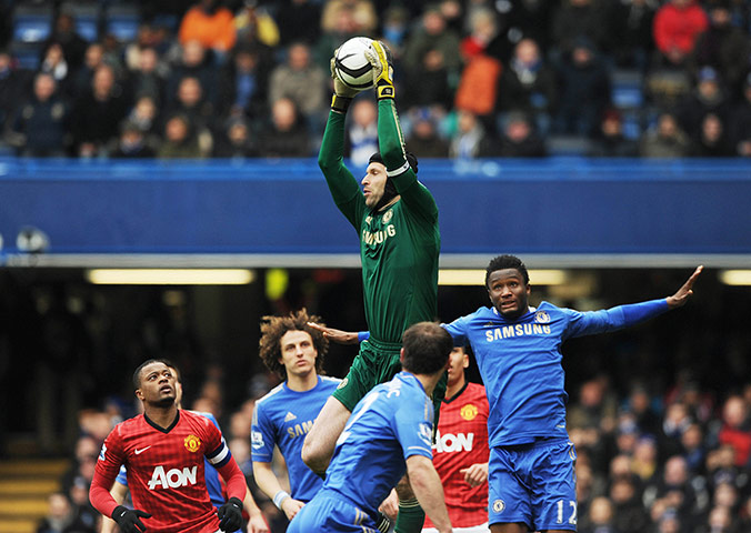 Chelsea v Man United: Petr Cech