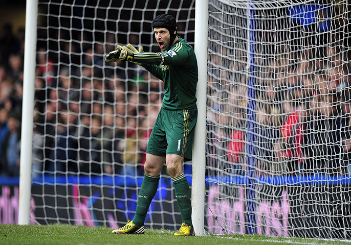 Chelsea v Man United: Petr Cech