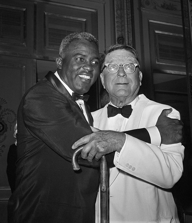 Jackie Robinson, Branch Rickey