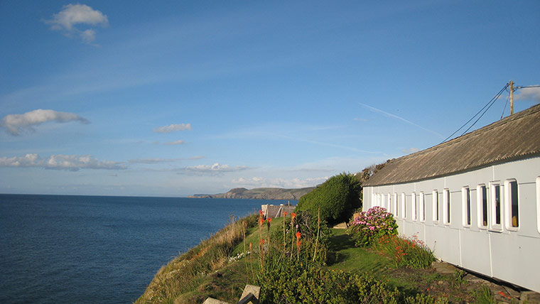 cottages cardigan: Edwardian Railway Carriage, Aberporth