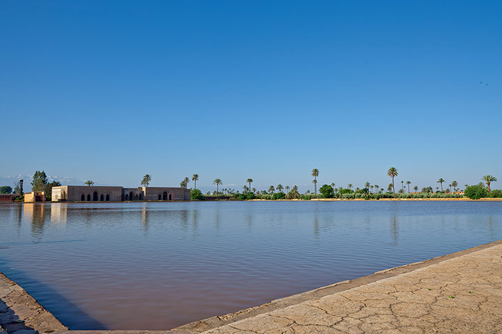 Marrakech gardens: Badi Palace