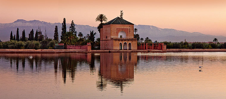 Marrakech gardens: Menara