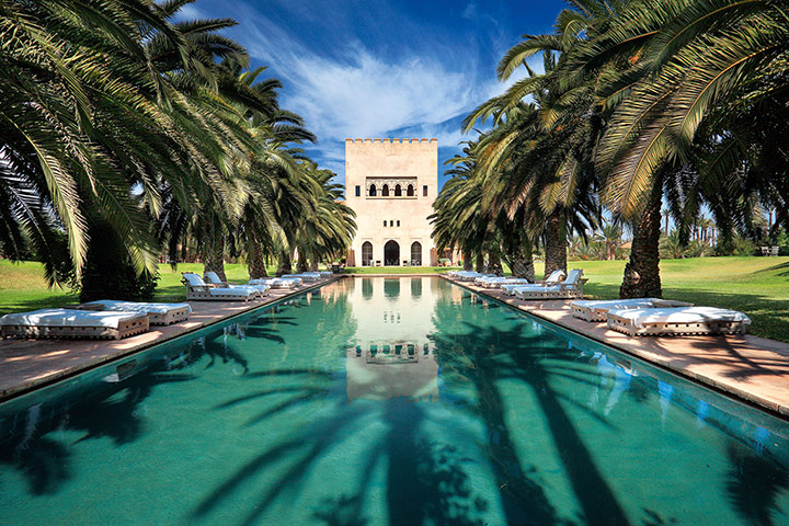 Marrakech gardens: Ksar Char-Bagh