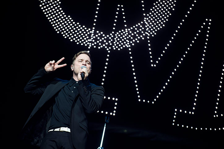 Week in music: Olly Murs performs at Odyssey Arena in Belfast on 3 April 