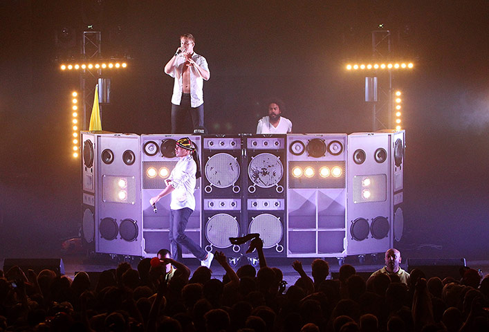 Week in music: Diplo, Walshy Fire and Jillionaire of Major Lazer at The Roundhouse in Lond