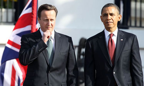 Cameron Visits U.S. in High Wire Act on Europe, Syria