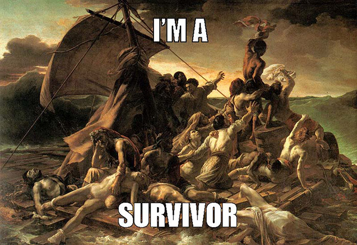 Beyonce Art History: Theodore Gericault, “The Raft of the Medusa” / Destiny’s Child, “Survivor”