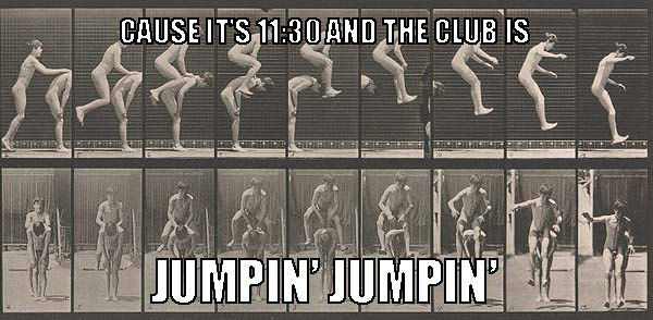 Beyonce Art History: Eadweard Muybridge, “Boys Playing Leapfrog” / Destiny’s Child, “Jumpin’ Jum