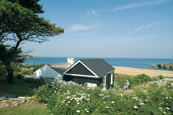 Cool cottages Pembroke: Cable hut, Abermawr