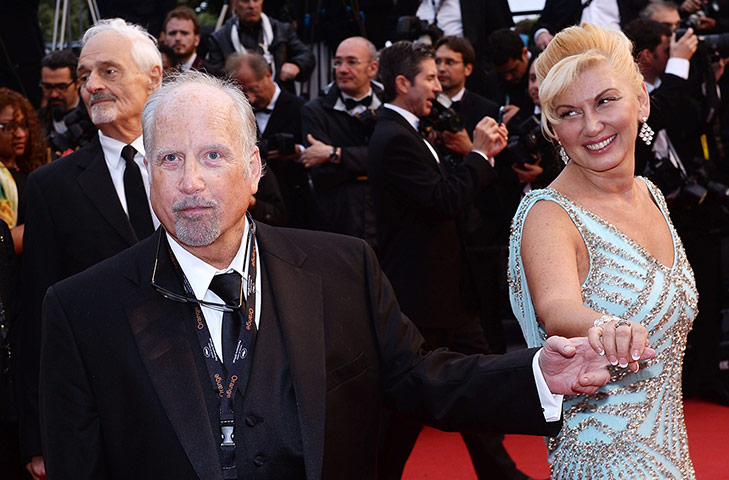 Richard Dreyfuss with wife Svetlana