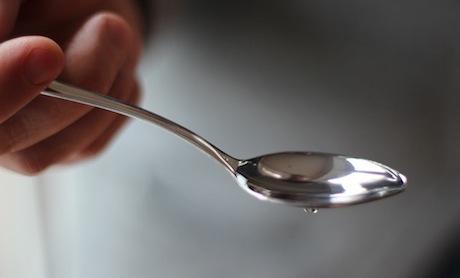 A spoonful of water