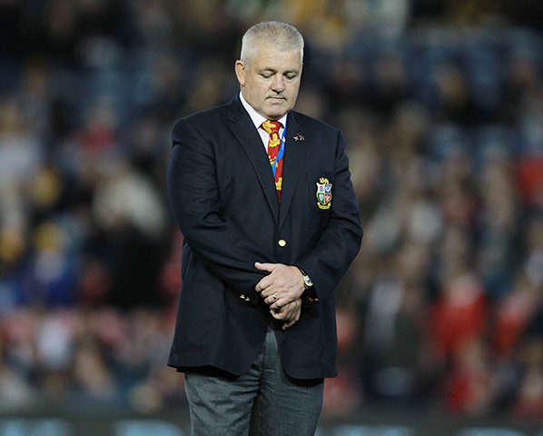 rugby: Combined Country XV v British & Irish Lions