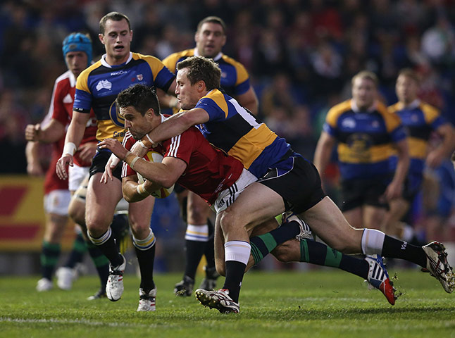 rugby: Combined Country v British & Irish Lions