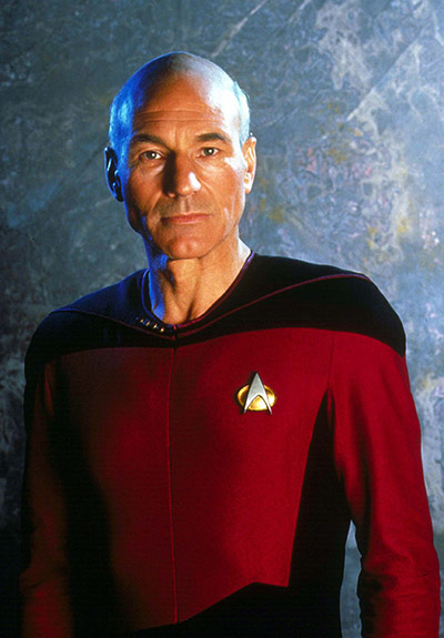 Readers' 10: Patrick Stewart - Star Trek The Next Generation 