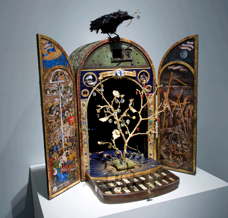'The Law of Milord Darwing' … a Darwinian reliquary cabinet, by illustrator Jim Kay
