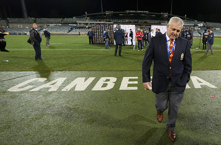 Lions: Warren Gatland, the Lions head coach