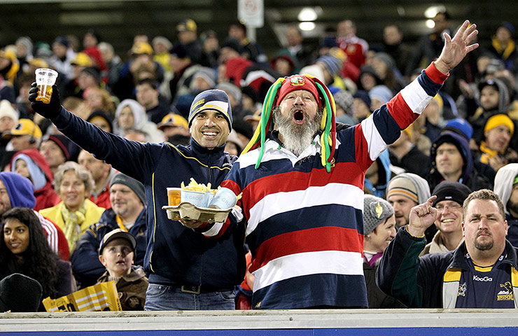 Lions: Brumbies fans