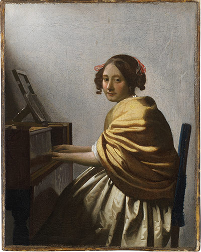 Vermeer and Music: Young Woman Seated at a Virginal